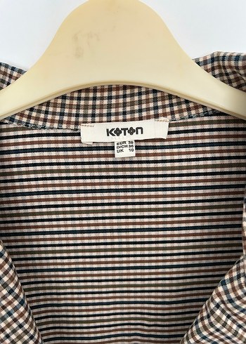 Koton Kareli Uzun Kesim Kadın Blazer - Görsel 2