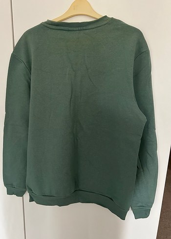 Defacto turkuaz Salaş Sweatshirt - Görsel 3