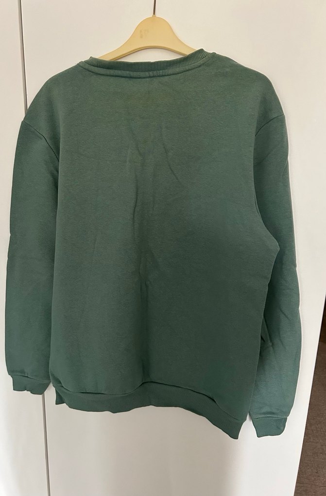 Defacto turkuaz Salaş Sweatshirt - Görsel 3