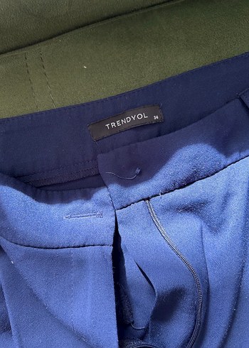 Milla Mavi  Geniş Kesim Kadın Pantolon - Görsel 2