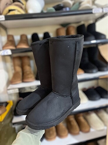 Ugg UGG SİYAH SÜET UZUN BOY