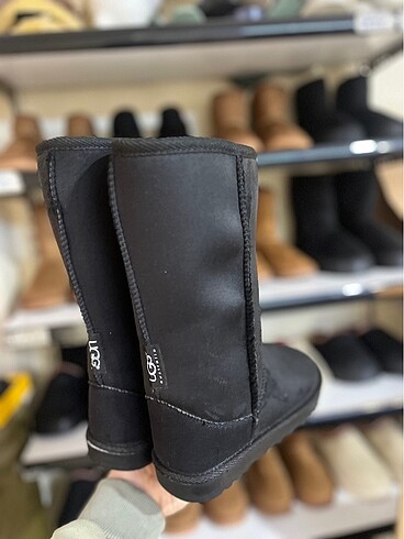 36 Beden UGG SİYAH SÜET UZUN BOY