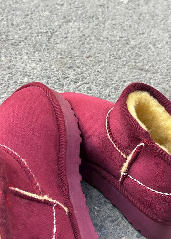 Zara Rahat Bordo Kadın Botlar