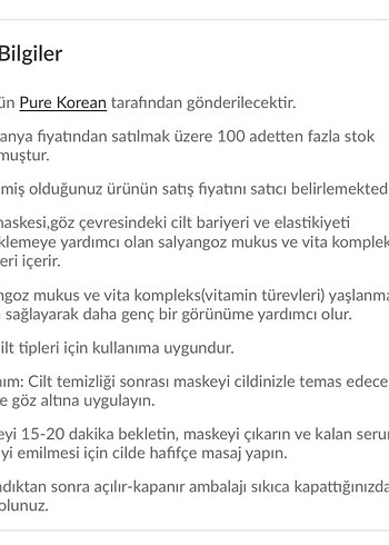 KORE GÖZ MASKESİ - Görsel 5