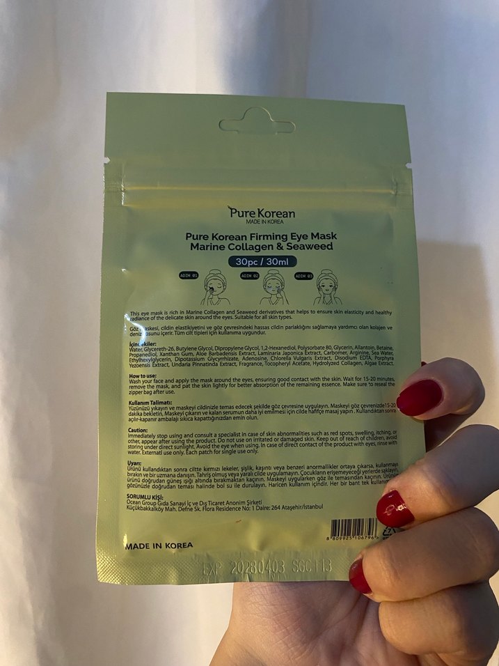 KORE GÖZ MASKESİ - Görsel 3