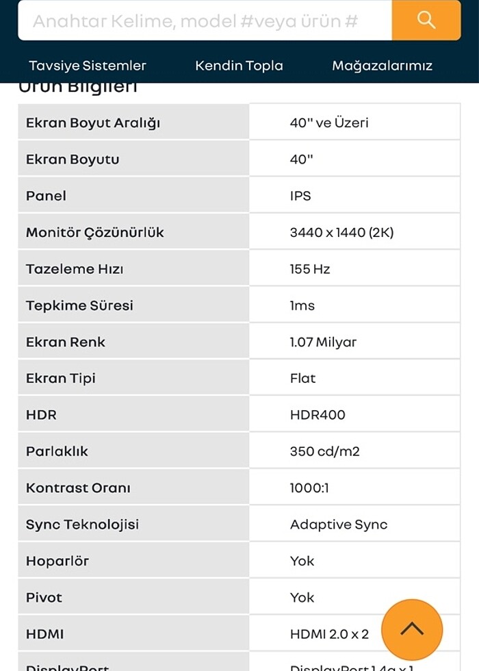 MSI MAG401QR - Görsel 5