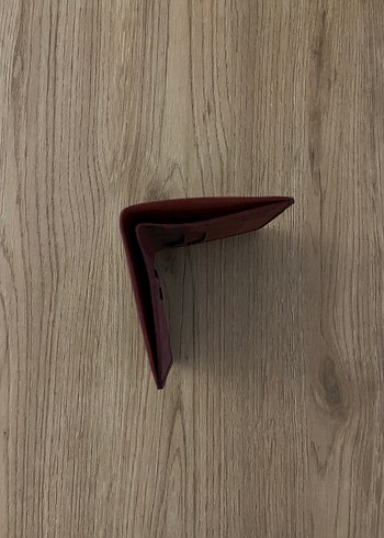 Bordo Renk El Yapımı Deri Cüzdan - Görsel 3