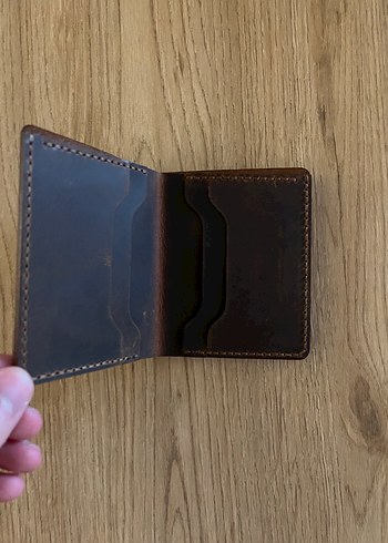 Taba El Yapımı Deri Cüzdan - Görsel 3