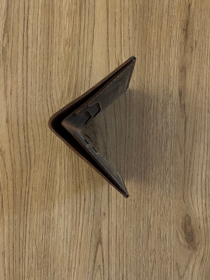 Taba El Yapımı Deri Cüzdan - Görsel 2