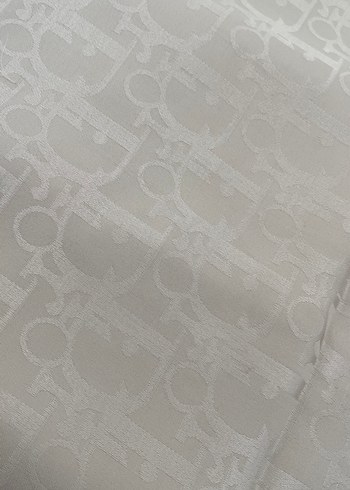 Dior Taş rengi veya açık gri Kadın jakar Şal