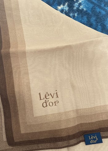 Diğer Bej krem acı kahve tonlarında Pamuklu levi dor marka Kadın şal