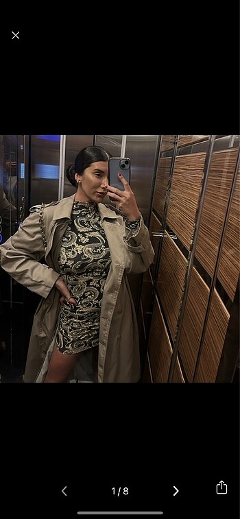 Bershka mini elbise