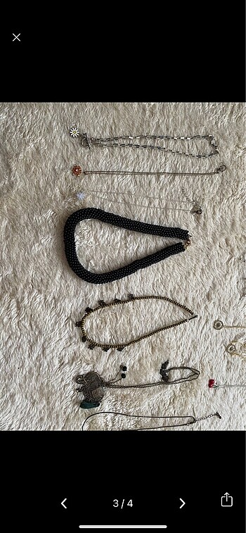 Accessorize Kolye küpe takımı
