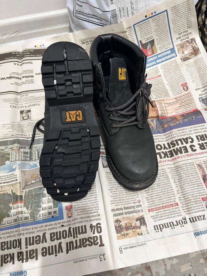 Siyah Yüksek Topuklu Çift Tokalı Kadın Botu - Görsel 2