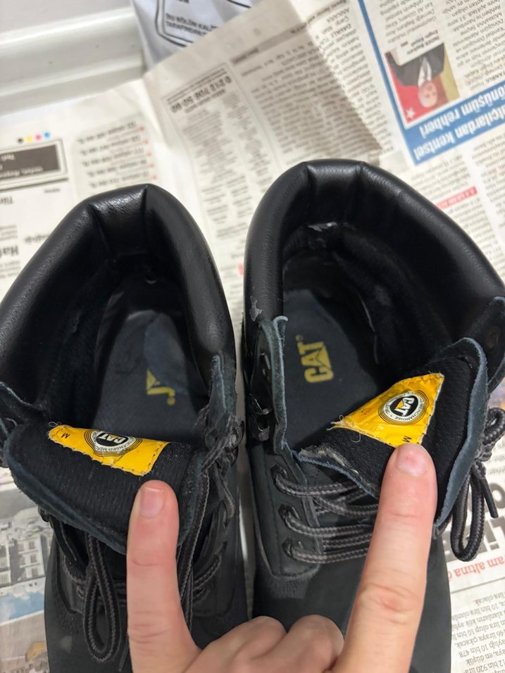 Siyah Yüksek Topuklu Çift Tokalı Kadın Botu - Görsel 4