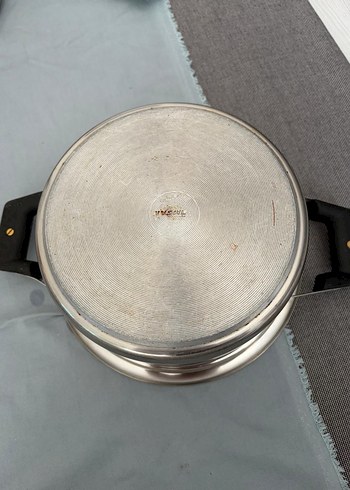 Gri Kapaklı Çelik Tencere - Görsel 2