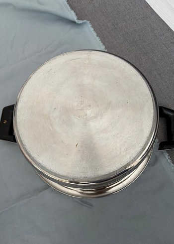 Gri Kapaklı Çelik Tencere - Görsel 3