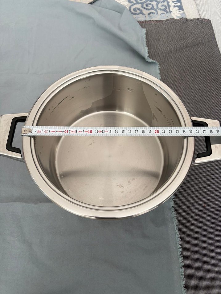 Gri Kapaklı Çelik Tencere - Görsel 4