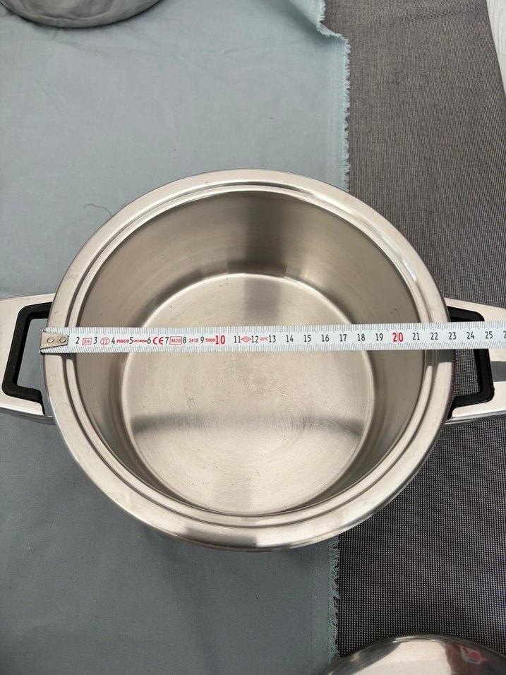 Gri Kapaklı Çelik Tencere - Görsel 5
