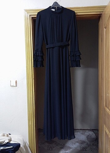 Şık abiye elbise - Görsel 4