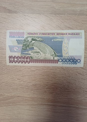  Bir Milyon Türk Lirası Hatıra Banknotu