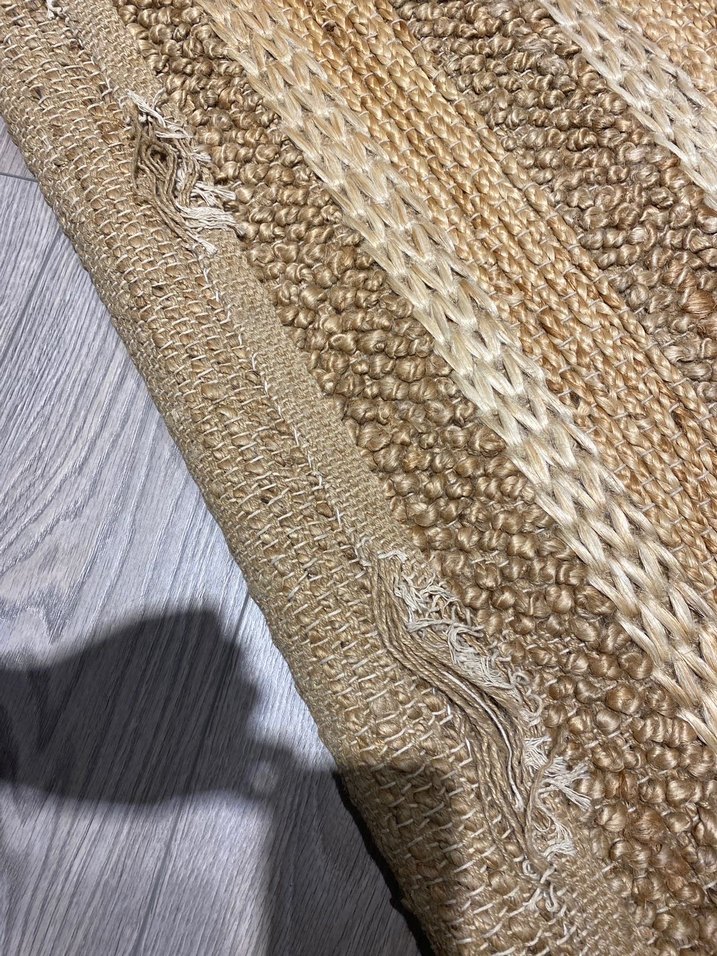 Doğal jüt Halı - Görsel 3