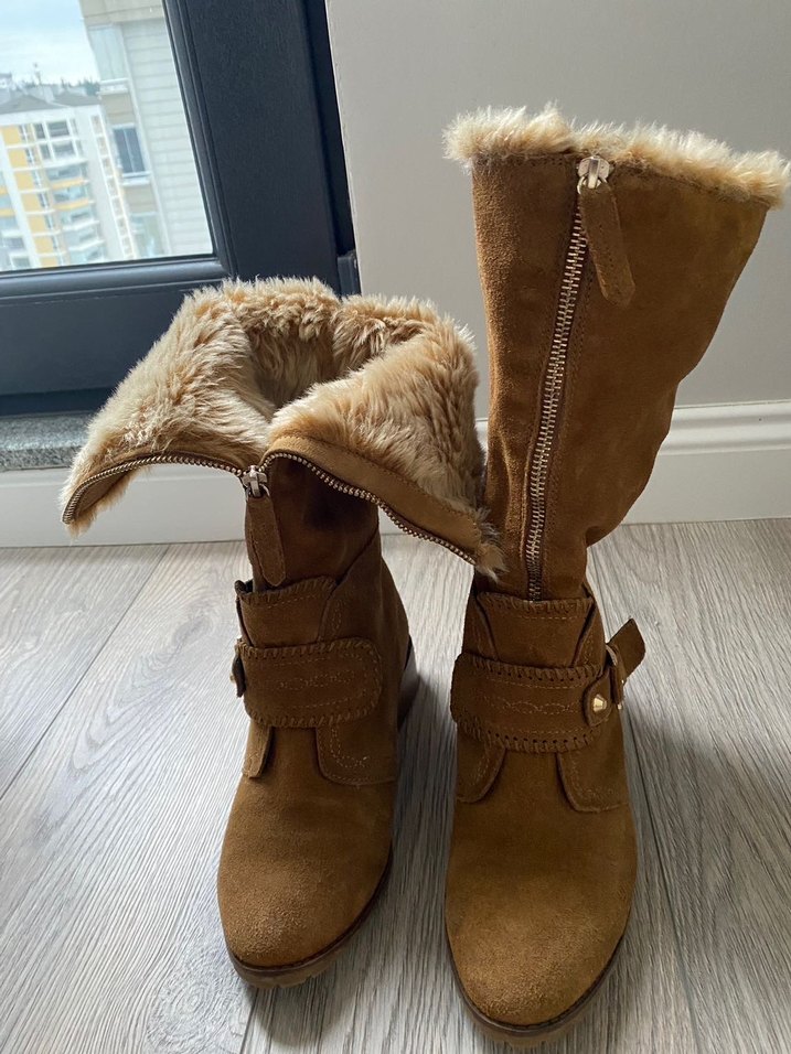 Stradivarius ici kurklu bot - Görsel 4