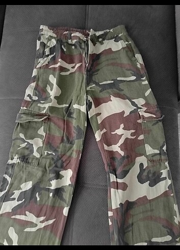 Addax Kamuflaj Desenli Kargo Pantolon 
