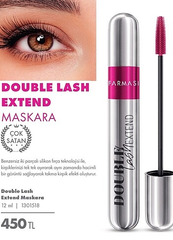 Maskara 450 tl yerine 325 tl