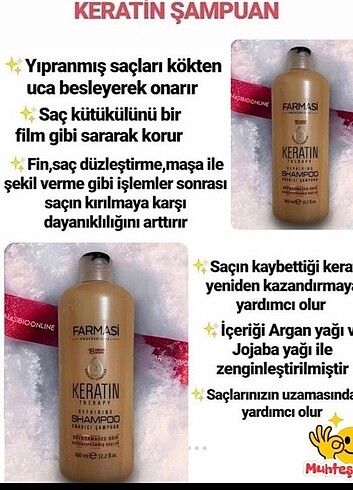 Keratin şampuan 2 li Avantajı fiyat