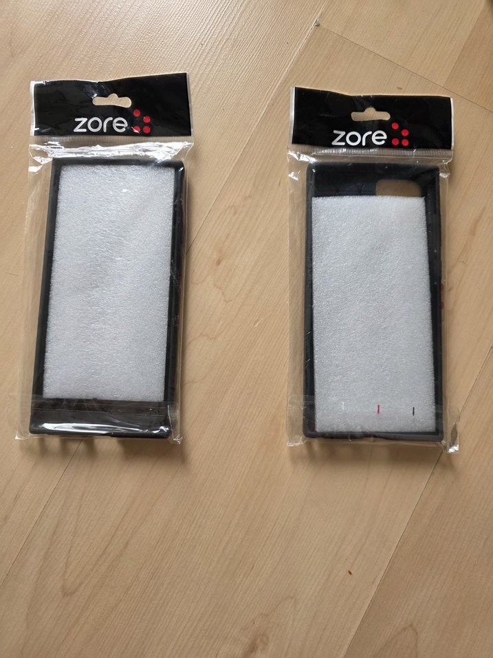 Fermuarlı Siyah Zore Telefon Kılıfı 
2kili fırsat - Görsel 2