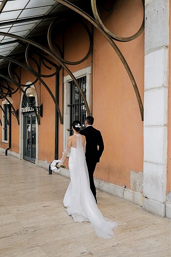 Nikah Elbisesi Gelinlik - Görsel 6