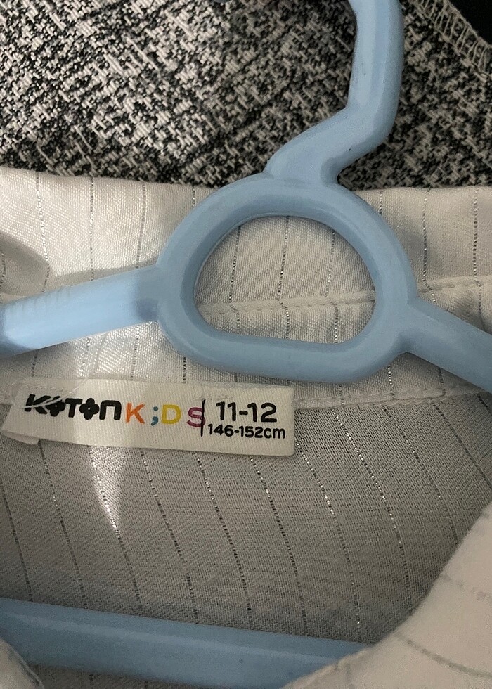 Kız çocuk  koton gömlek - Görsel 3