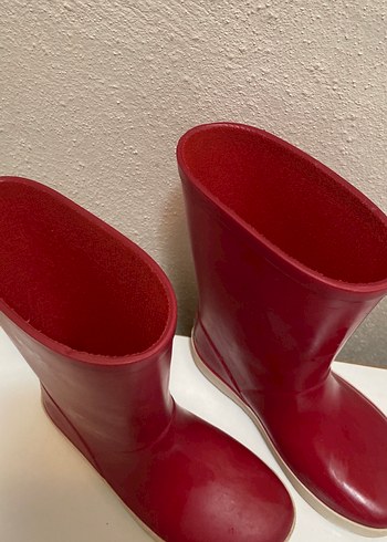 Kız Çocuk Kırmızı Lastik Çizme Igor - Görsel 2