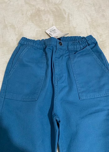 Mavi erkek çoçuk belden lastik detaylı - Görsel 4