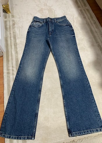 Topsop kadın jeans pantolon  İspanyol kesim - Görsel 2