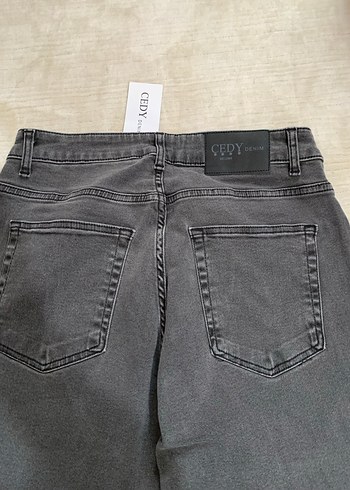 Gri Erkek Denim  Pantolon - Görsel 5