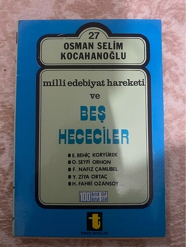 Milli Edebiyat Hareketi ve Beş Hececiler