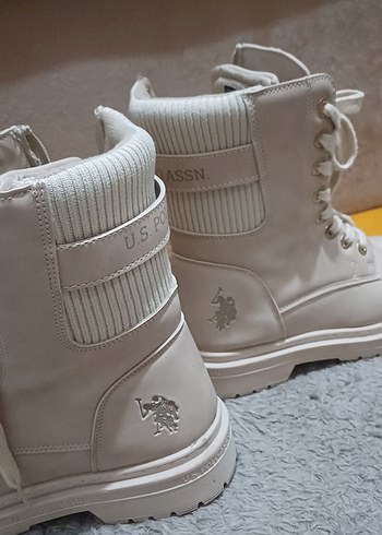 U.S. Polo Assn. Kadın Bot - Görsel 2
