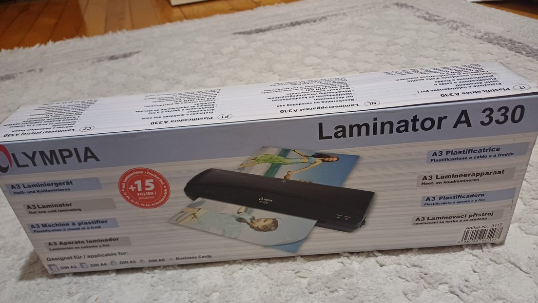 OLYMPIA A330 Laminasyon Makinesi - Görsel 2