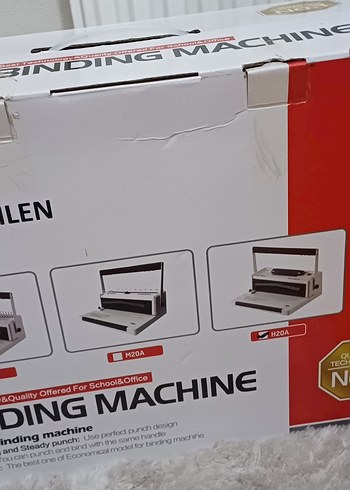 H20-A Mühlen helezon otomatik defter ciltleme makinesi - Görsel 4