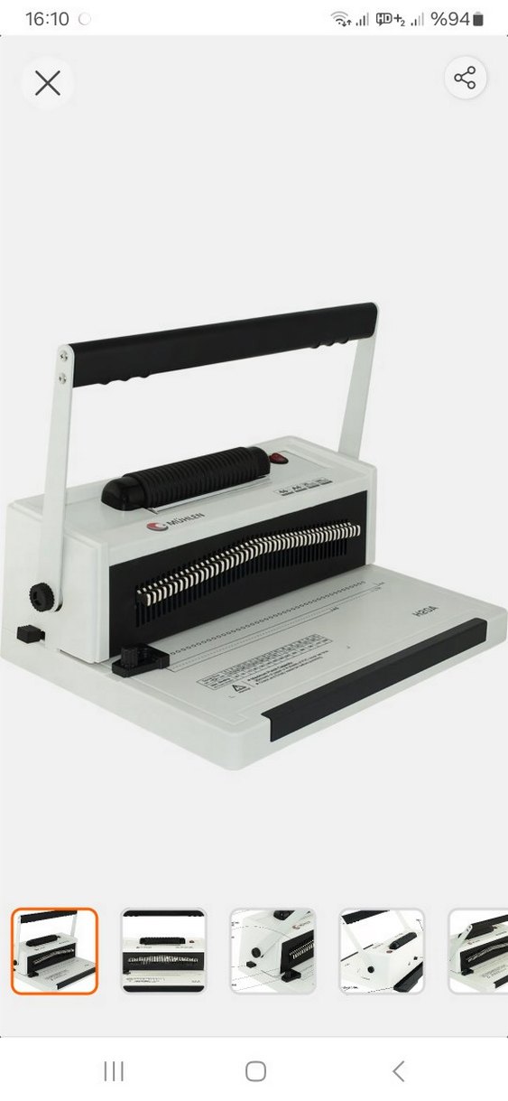 H20-A Mühlen helezon otomatik defter ciltleme makinesi - Görsel 2