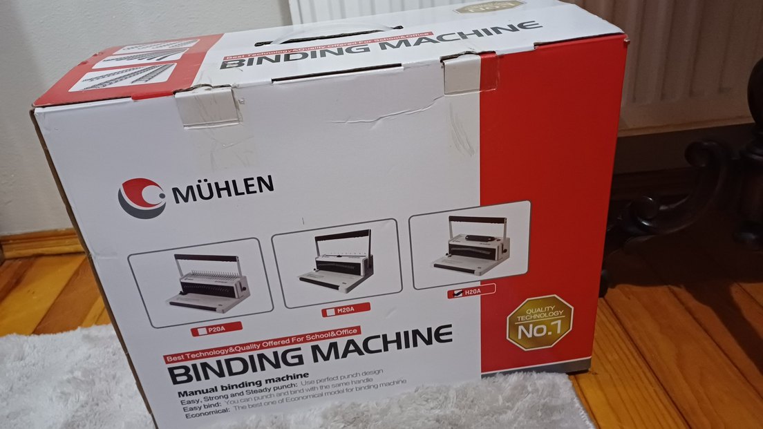 H20-A Mühlen helezon otomatik defter ciltleme makinesi - Görsel 4