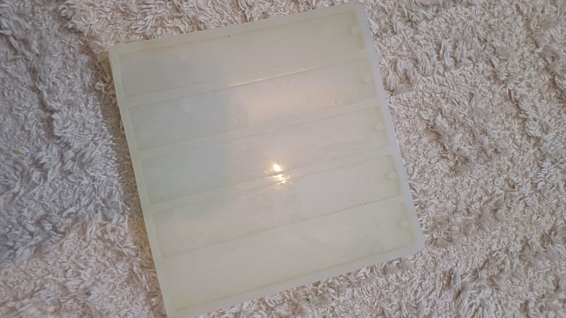 epoksi reçine cetvel kalıbı 5 li - Görsel 2