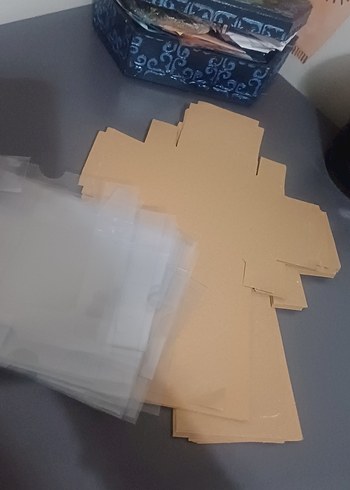 çanta kağıt Katlanabilir Karton Kutu - Görsel 2