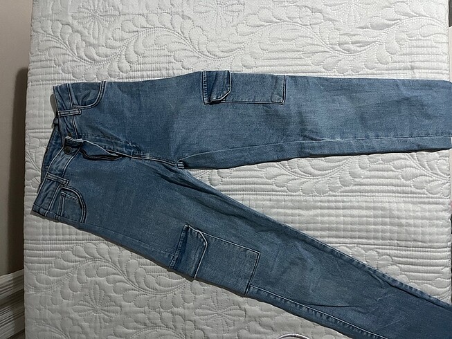 Kot jean kargo pantolon
