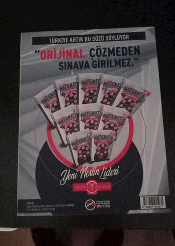 Orijinal AYT Matematik Trigonometri Kitabı