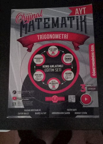 Orijinal AYT Matematik Trigonometri Kitabı