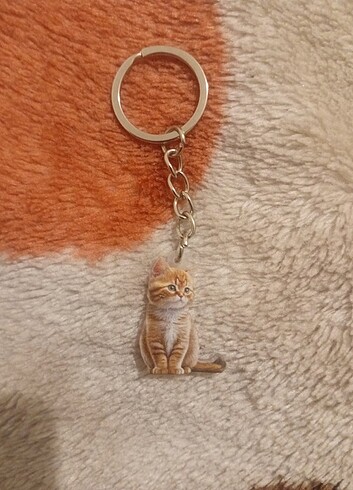 Akrilik kedicik anahtarlık - Görsel 2