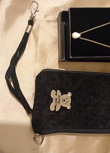 Damla model çelik kolye ve Cep cüzdanı  - Görsel 8